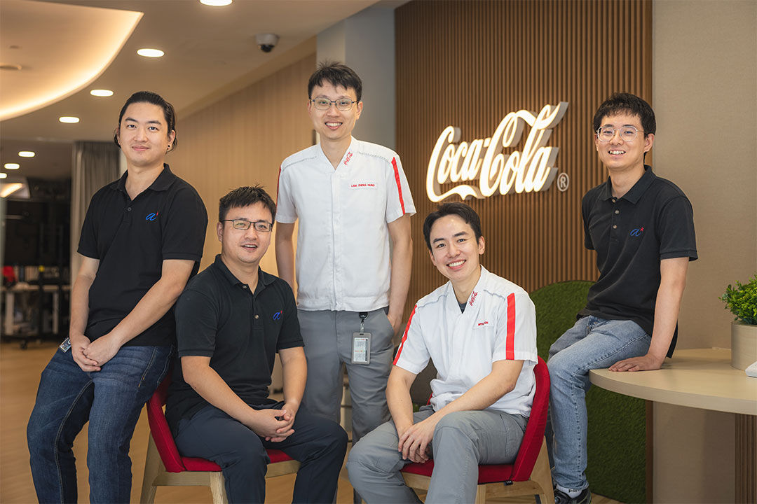 Coca-Cola conveyor