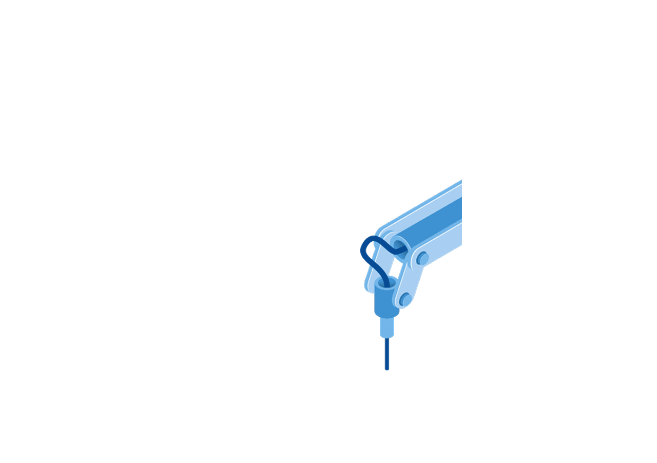Final testing machine right front